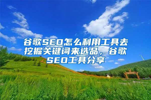 谷歌SEO怎么利用工具去挖掘关键词来选品，谷歌SEO工具分享